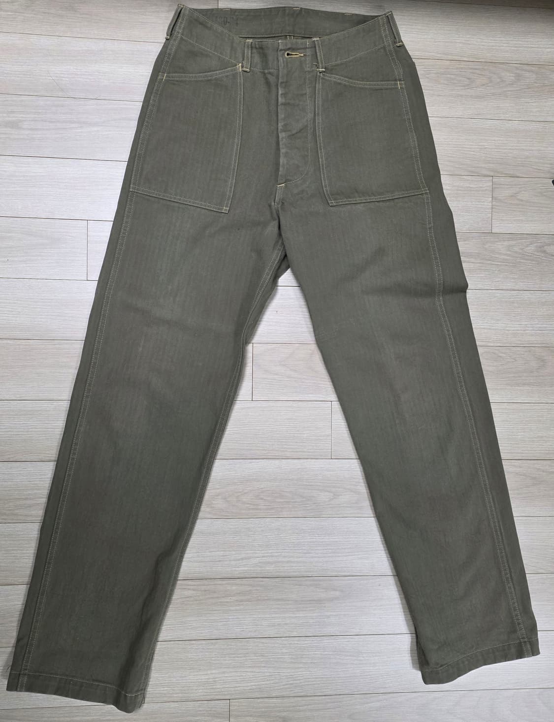 버즈릭슨 헤링본 퍼티그 팬츠 상품이미지1