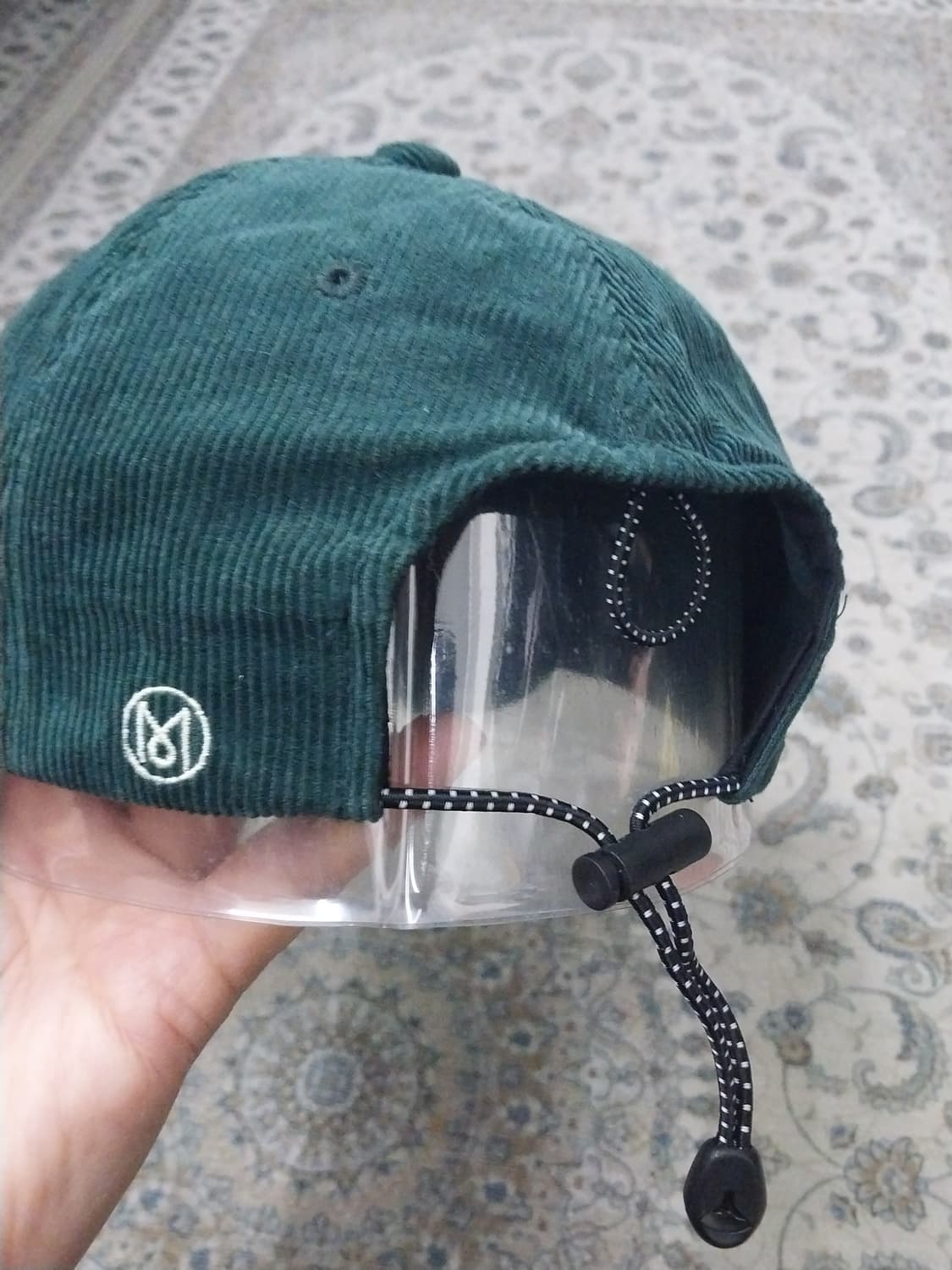 Kappy X 모노클 Yeti 코듀로이 볼캡 포레스트 그린 상품이미지6