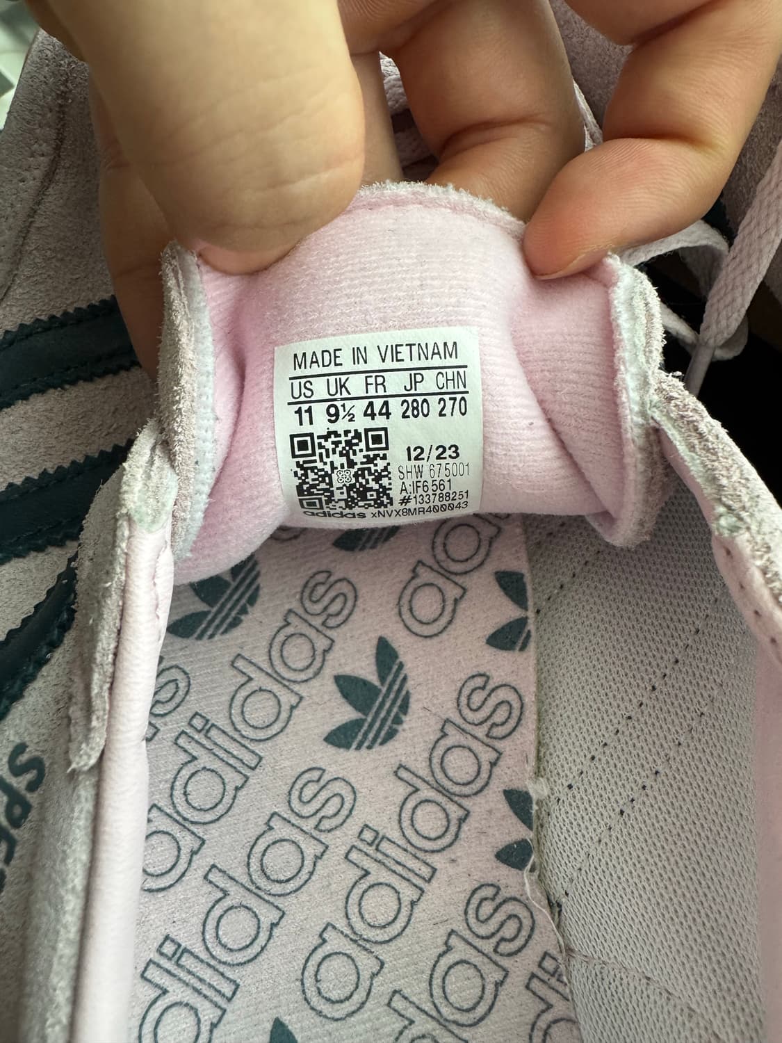 [280] 아디다스 핸드볼 스페지알 클리어 핑크 (상태 최상) 상품이미지3