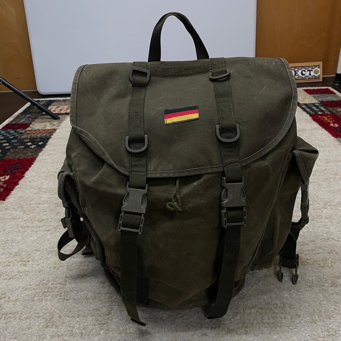 독일군 오리지널 빈티지 밀리터리 백팩 (spekon) 상품이미지2
