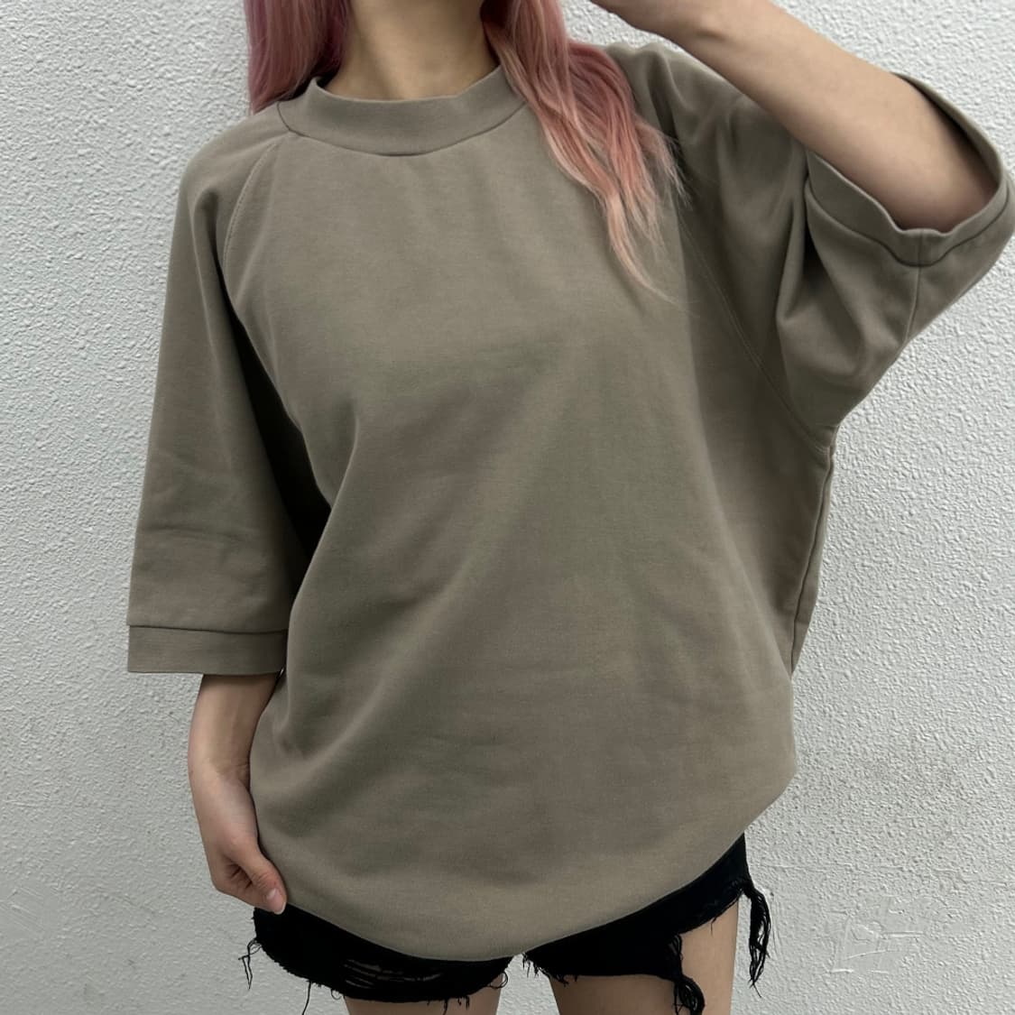 피어오브갓 에센셜 라이트브라운 반팔 XL 상품이미지1