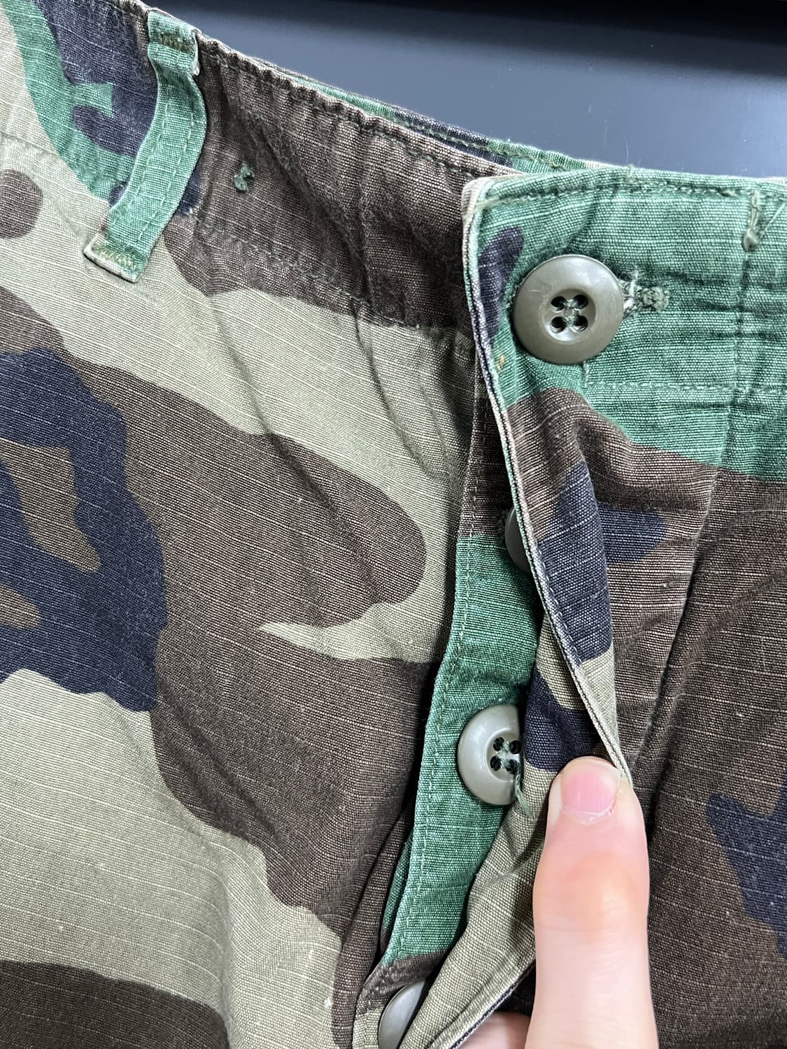 Military 밀리터리 미군 우드랜드 BUD 카모 카고팬츠 상품이미지5