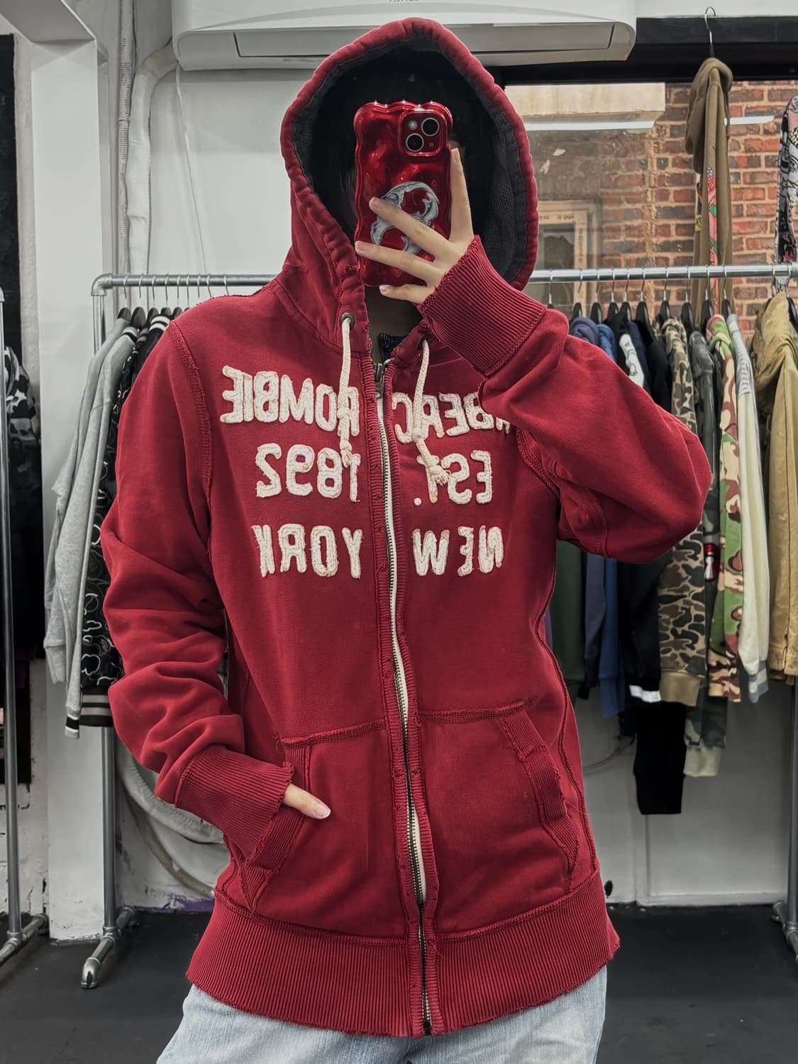 아베크롬비 후드집업 상품이미지1