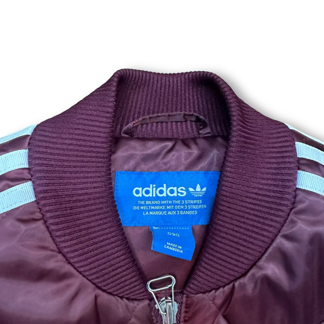 아디다스 퀼팅 블루종 상품이미지4