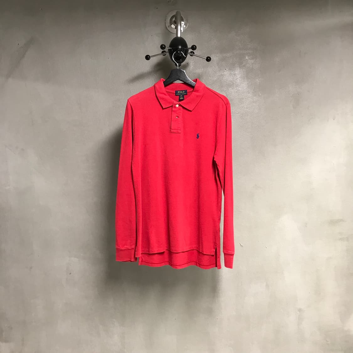 폴로 랄프로렌 PK 긴팔 카라티 레드 XL18-20 상품이미지1
