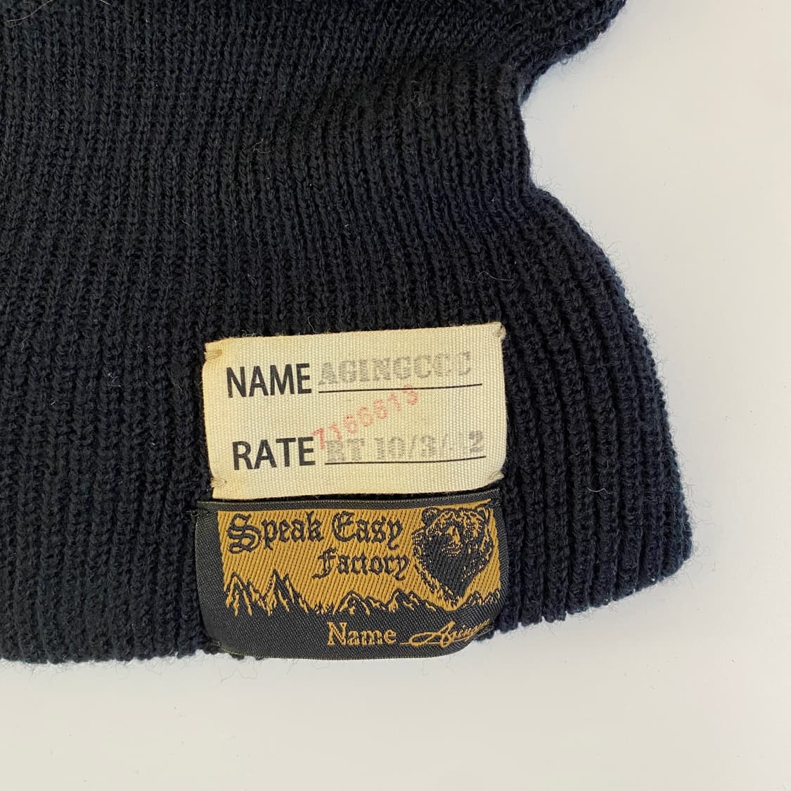 U.S.AF 8TH 빈티지 밀리터리 발라클라바 상품이미지2