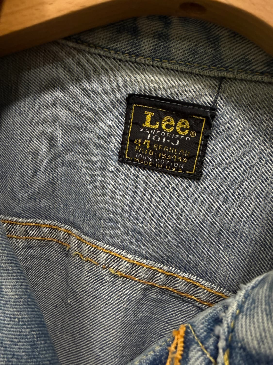 70s lee 101j 44R 상품이미지4