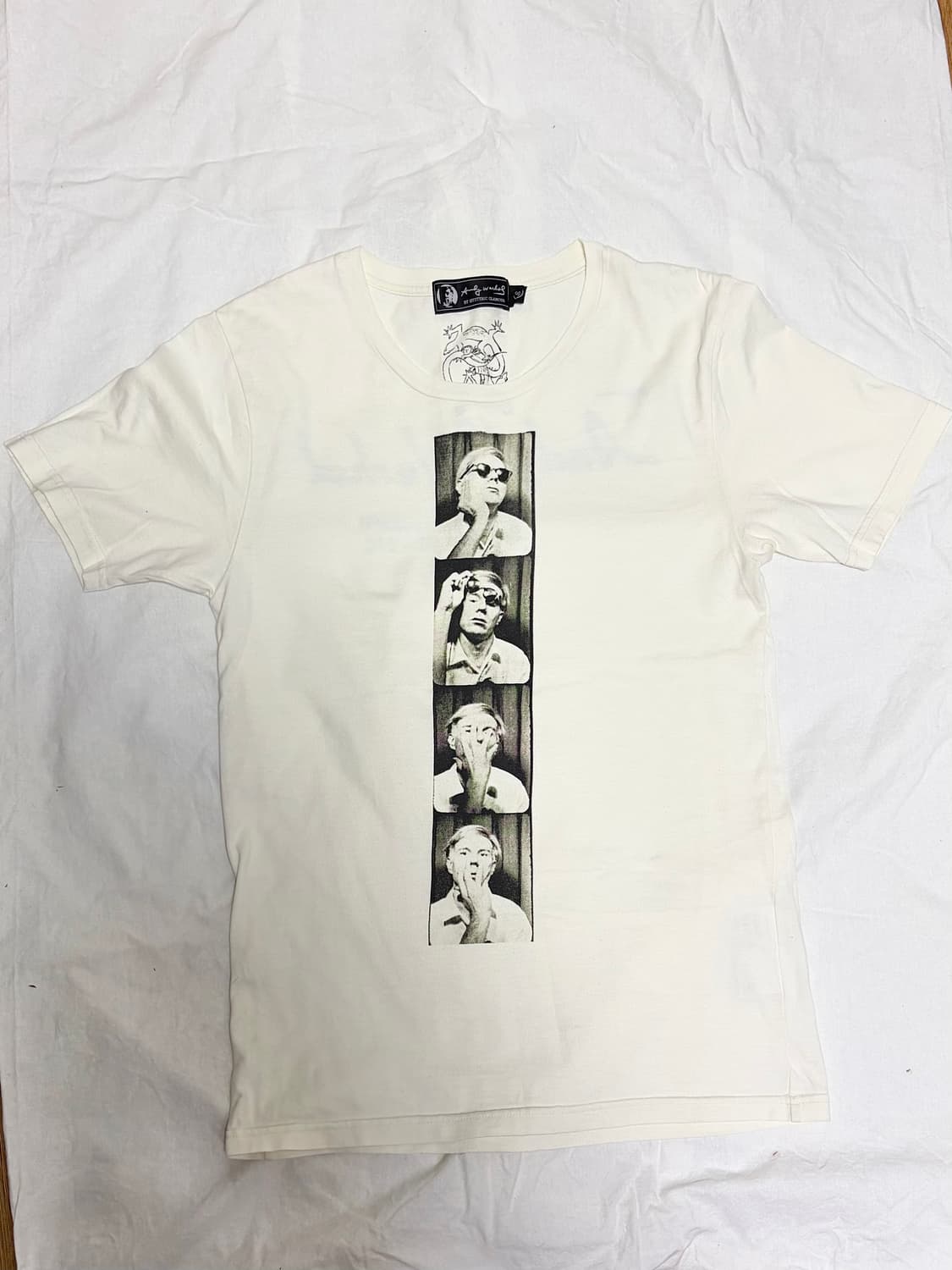 S)Hysteric Glamour x 앤디 워홀 컬래버레이션 반팔 티셔츠 상품이미지1
