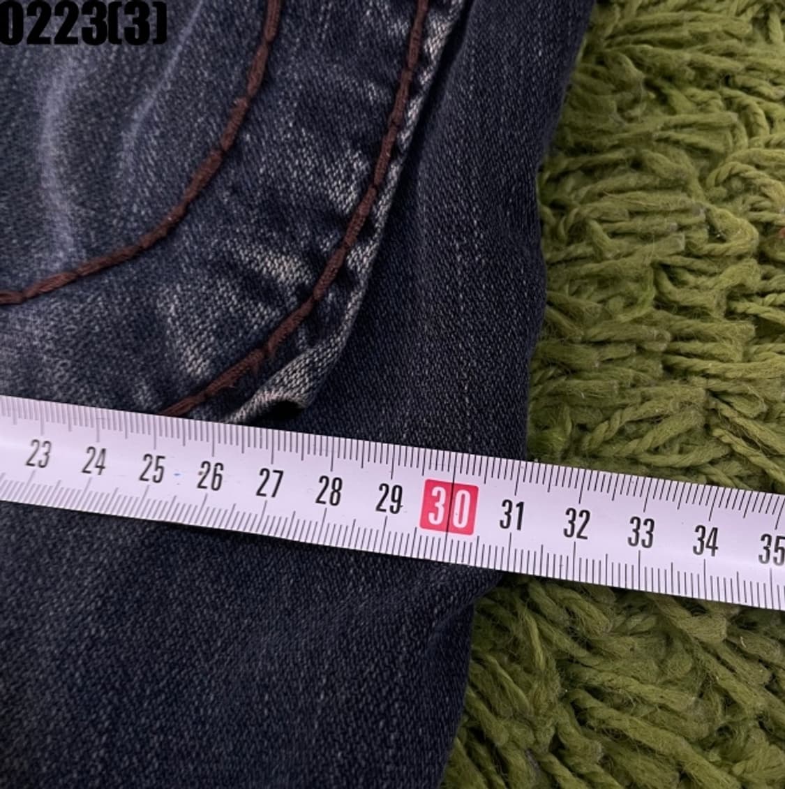 트루릴리전 부트컷 데님팬츠 청바지 상품이미지8