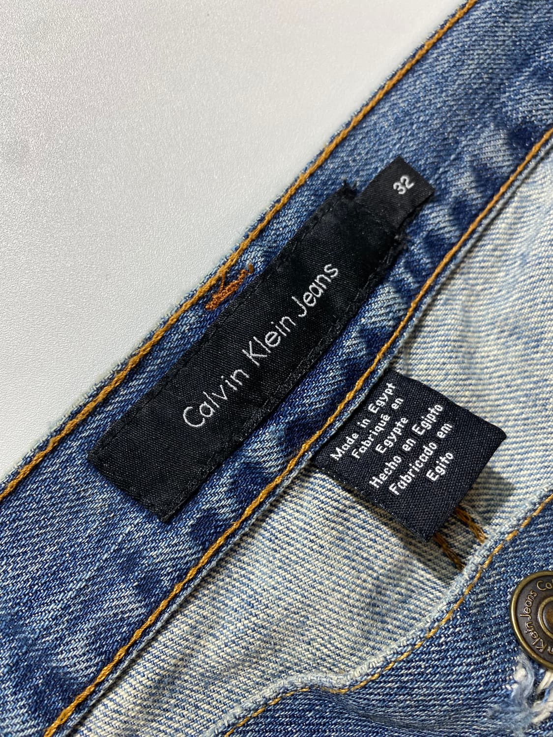 [32] Calvin Klein 캘빈클라인 부츠컷 데님팬츠 상품이미지8