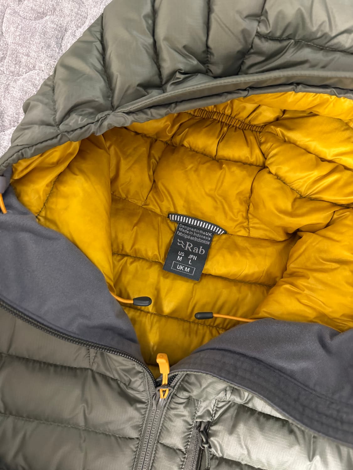 Rab 마이크로라이트 카키 상품이미지2