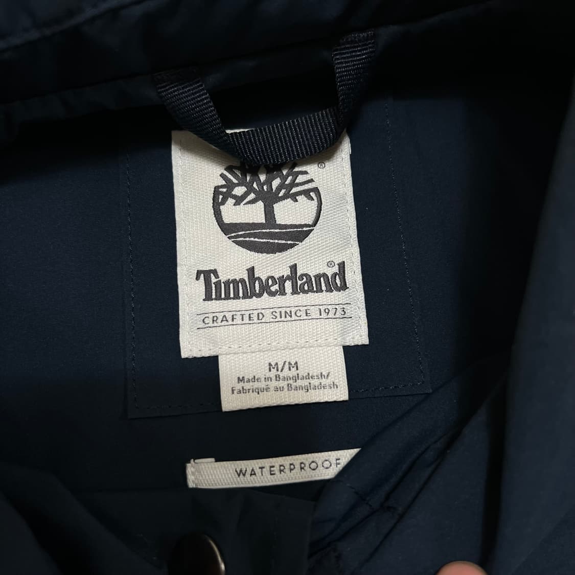 팀버랜드 방수 롱 바람막이 레인코트 자켓 [네이비] M/95 상품이미지4