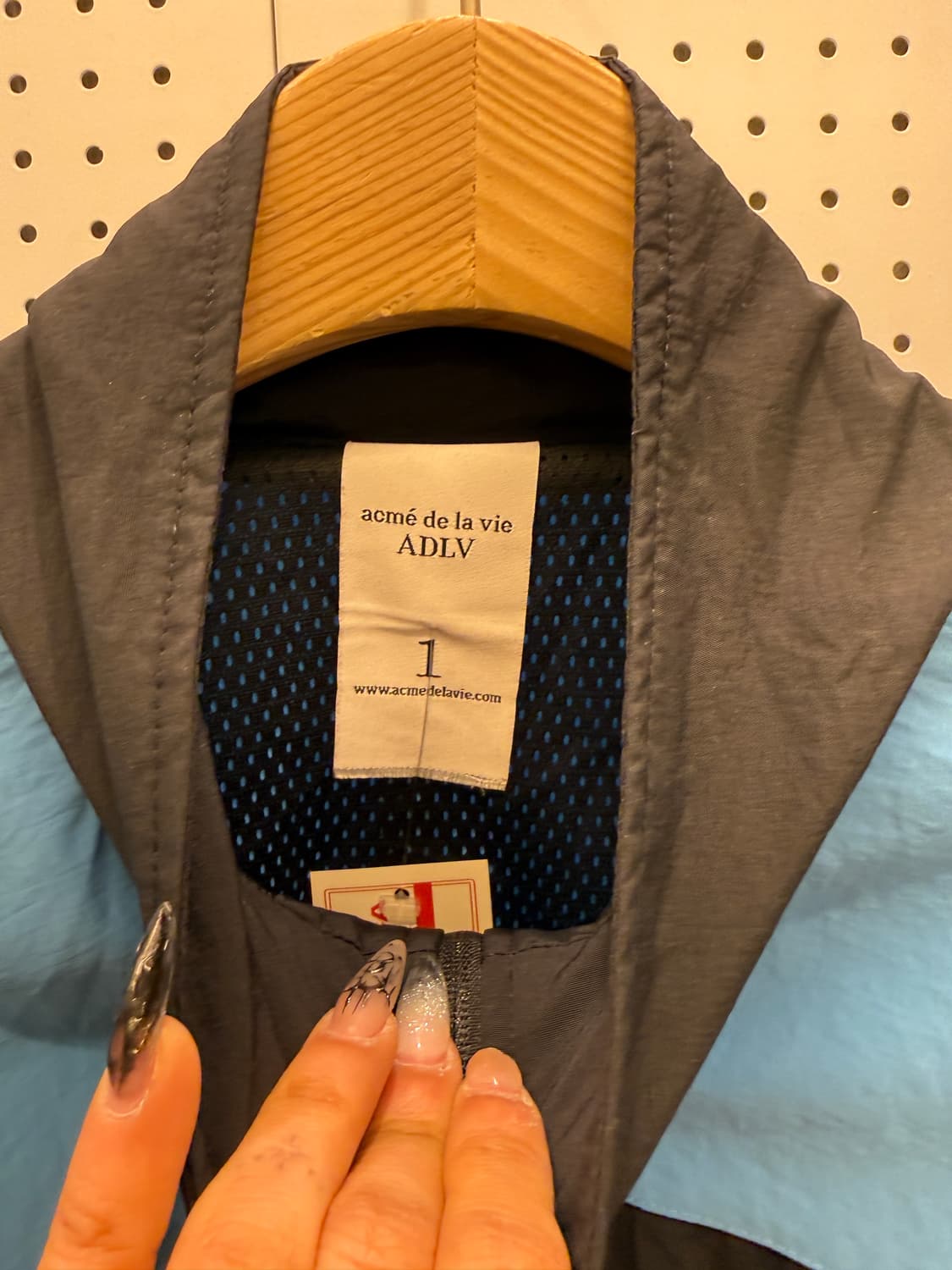 아크메드라비 컬러블록 트랙 자켓 U940 상품이미지5