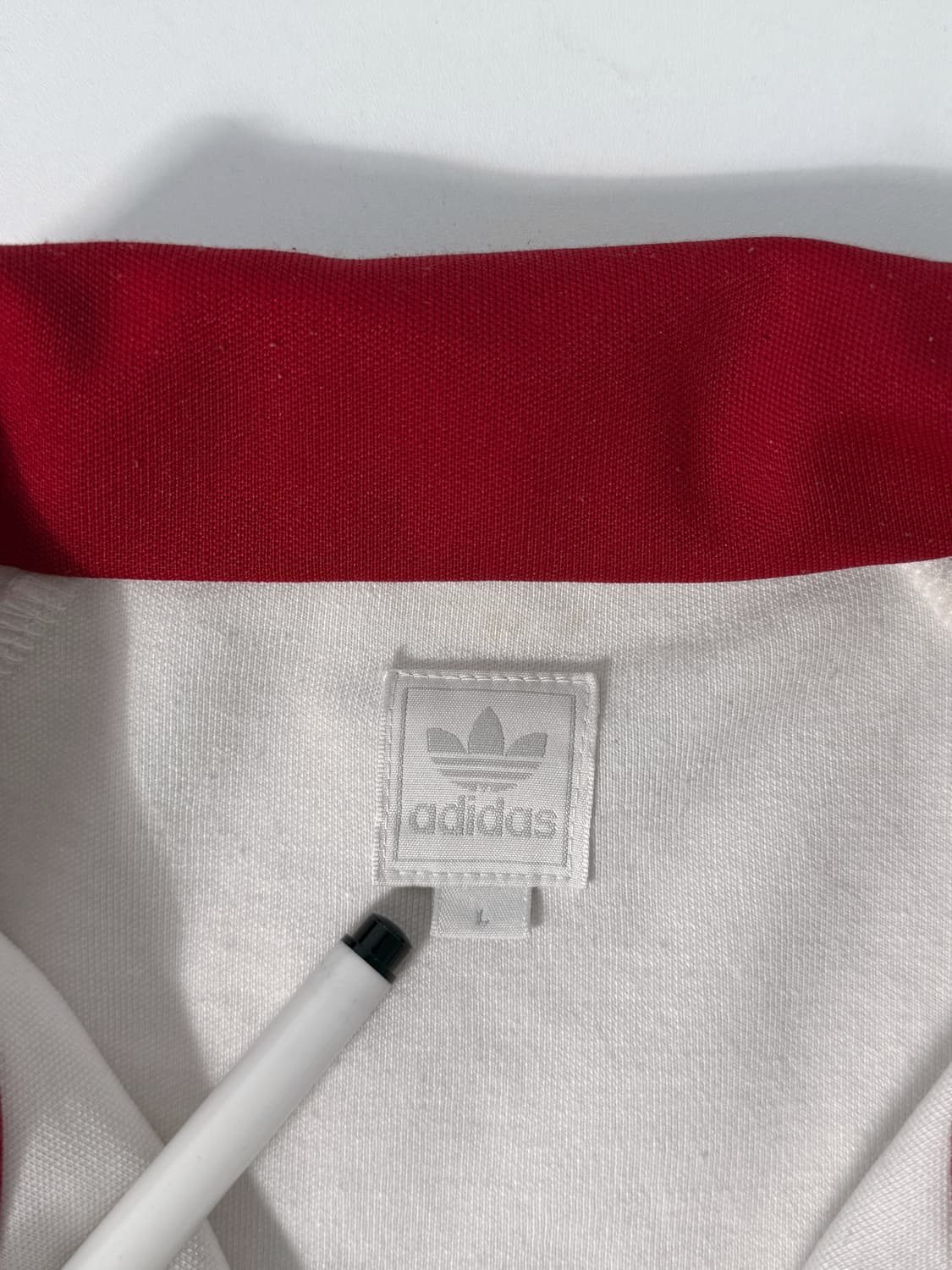 아디다스 루즈핏 재팬 흰빨 파이어버드 트랙 져지 상품이미지4