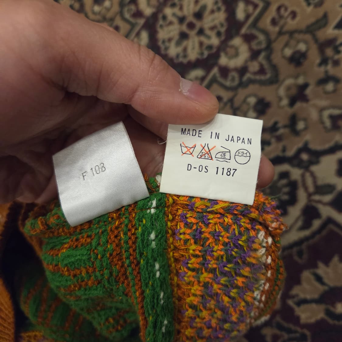 80-90s 겐조 니트 베스트 니트 조끼  상품이미지5