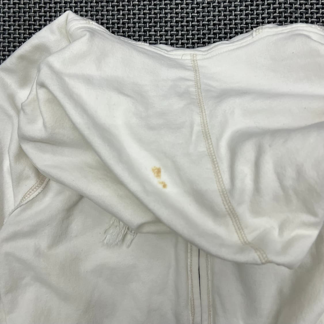 착샷O 홀리스터 화이트블루 암레터링 후드집업 상품이미지4