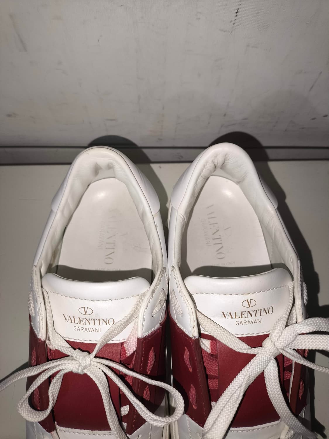 39.5 265mm 발렌티노 히든 오픈 락스터드 스니커즈 상품이미지6