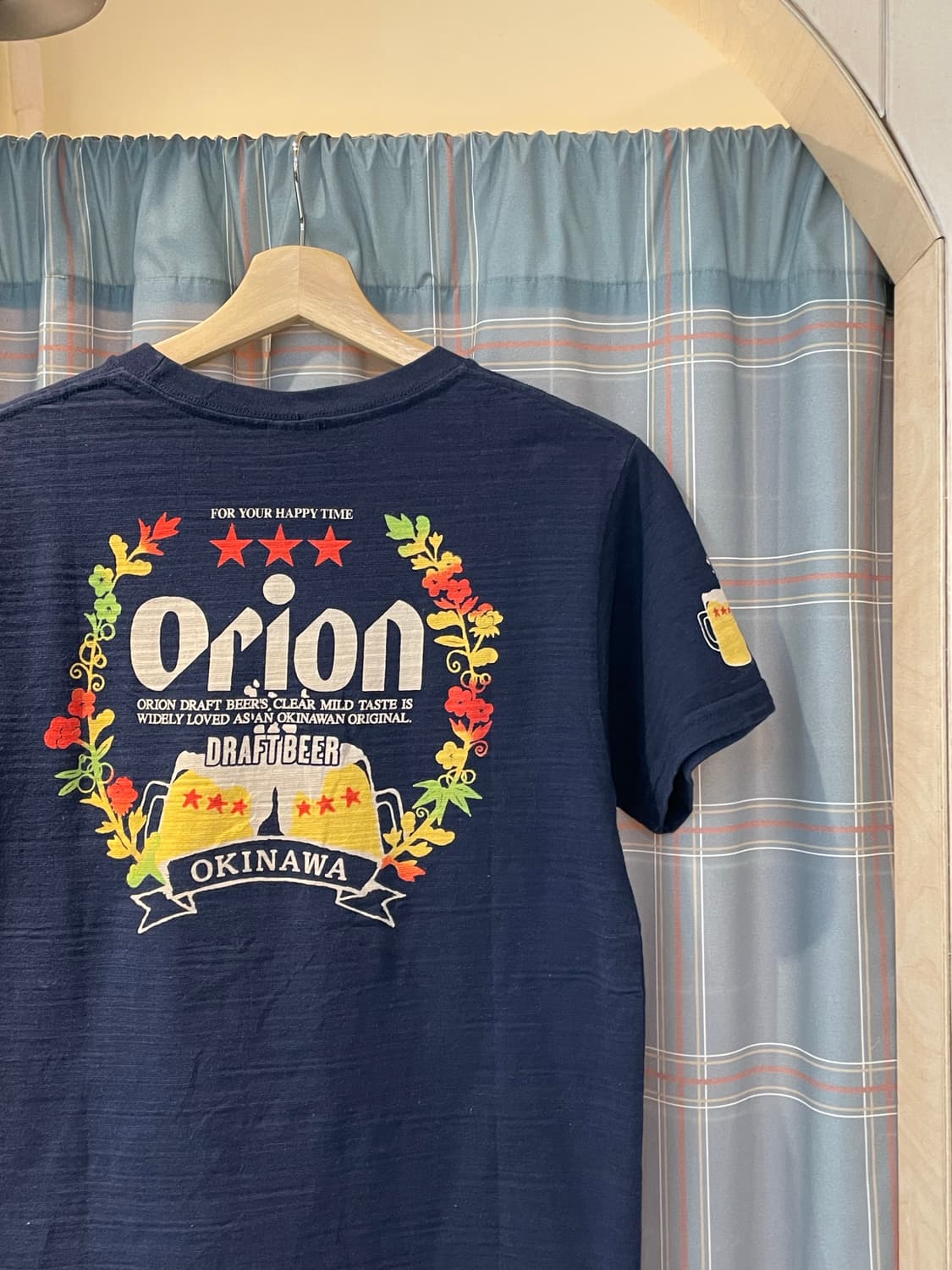 일본 오리온 드래프트비어 프린팅티셔츠 상품이미지2