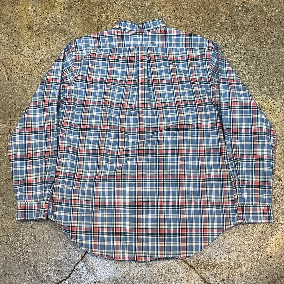 미국 빈티지 폴로 랄프로렌 체크셔츠 남방 상품이미지6