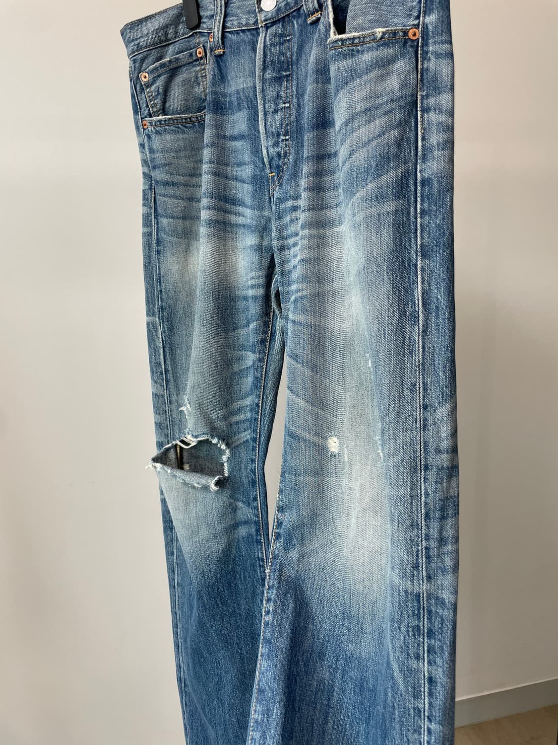 (32) Levis501 리바이스501 워싱 데님팬츠 상품이미지2
