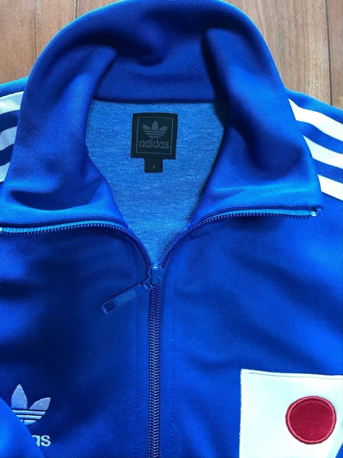 아디다스 일본 국대 2006년 독일 월드컵 기념 트랙탑 져지 블루 상품이미지6
