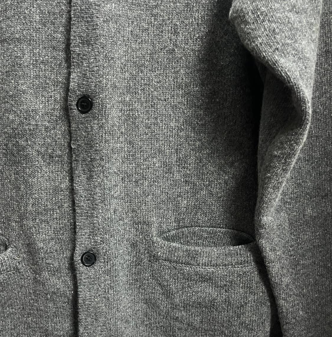 공용 그라스호퍼 크롭 카라넥 가디건 F 상품이미지3