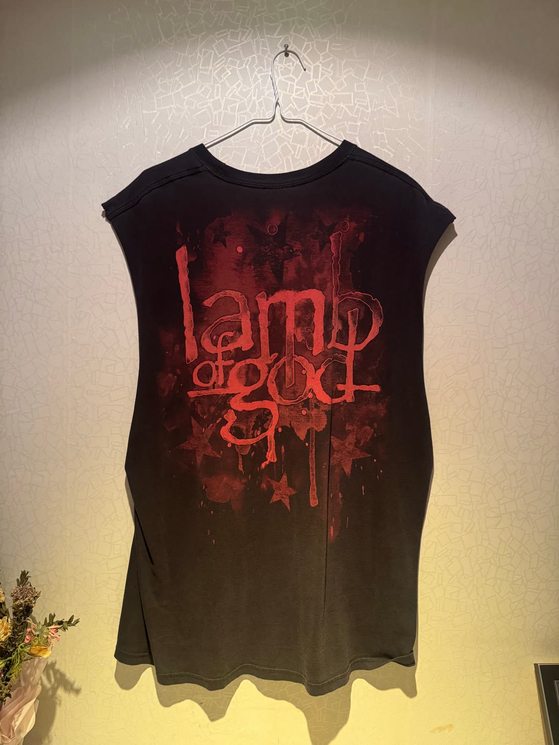 HANES Lamb of God 오사카 내한기념 슬리브리스 XL 상품이미지2