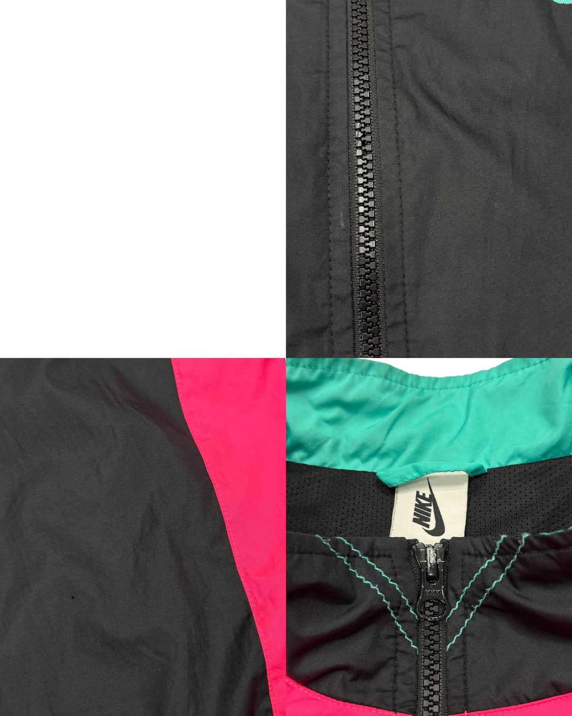 나이키 X 아트모스 NRG 패치워크 트랙자켓 바람막이 블랙 핑크 XL 상품이미지8