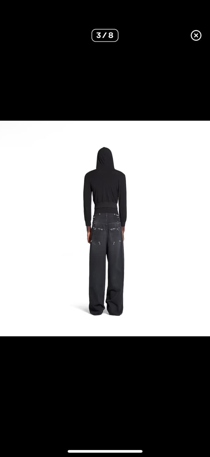 발렌시아가 피어스드 배기 팬츠 구합니다 상품이미지2