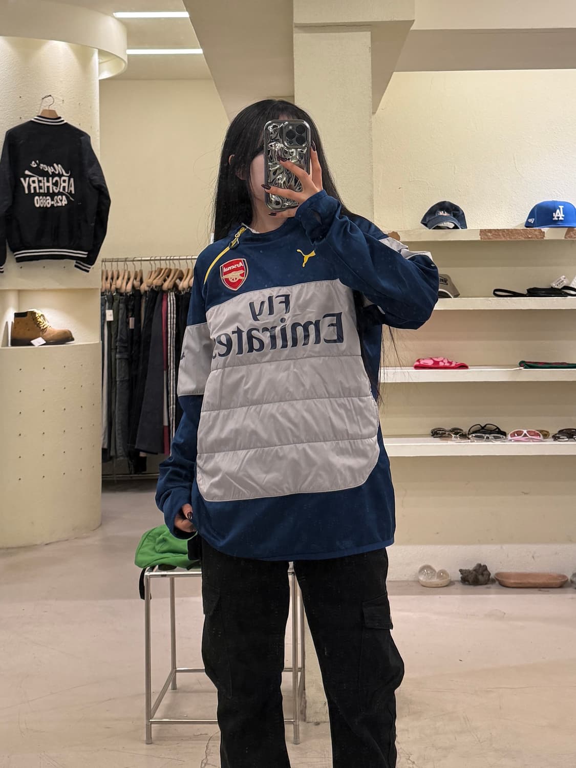 푸마 아스날 트레이닝 하프집업 U1121 상품이미지1