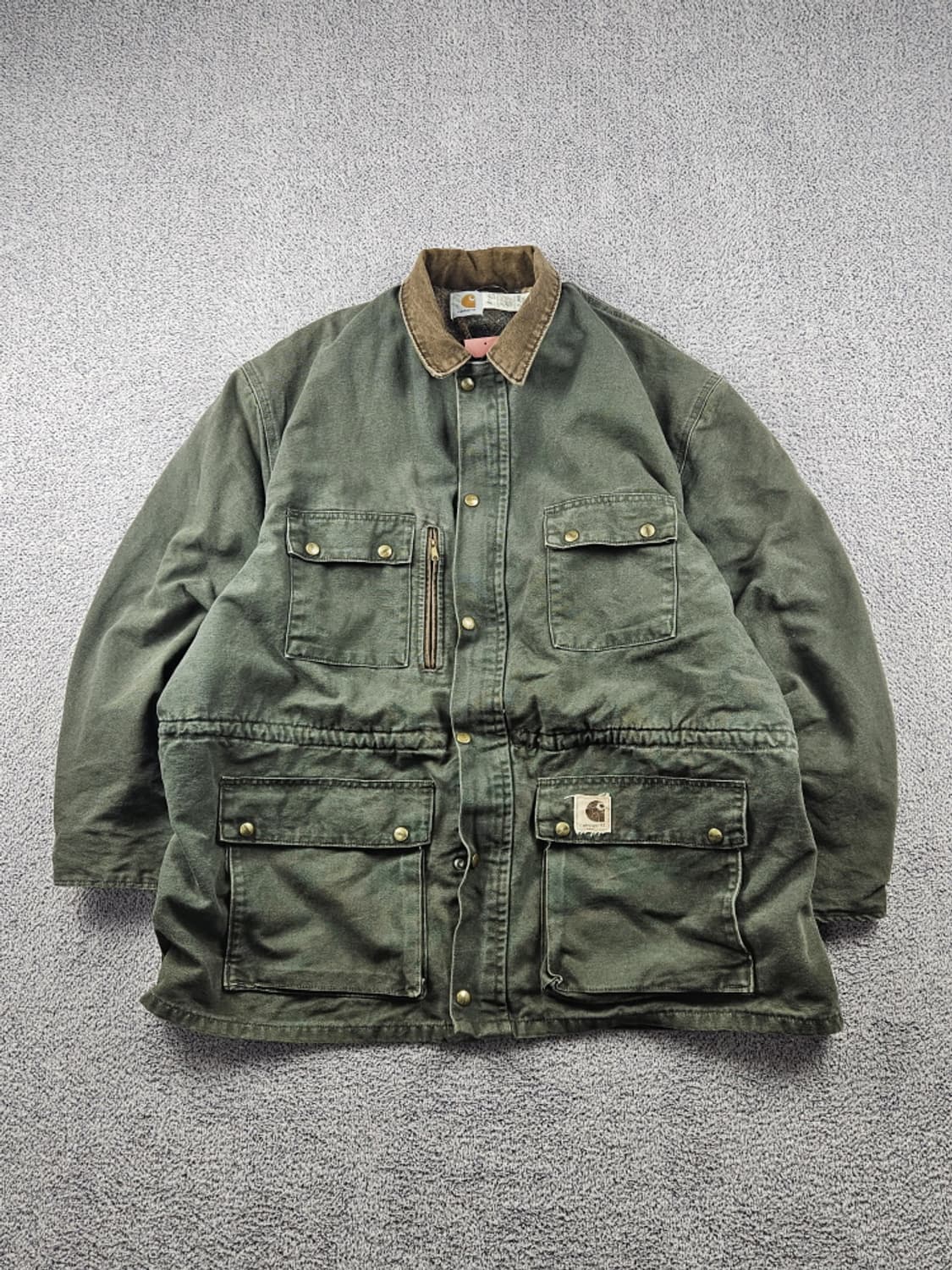 90's USA 칼하트 PB1366 초어 자켓 (2XL) / 10603 상품이미지1