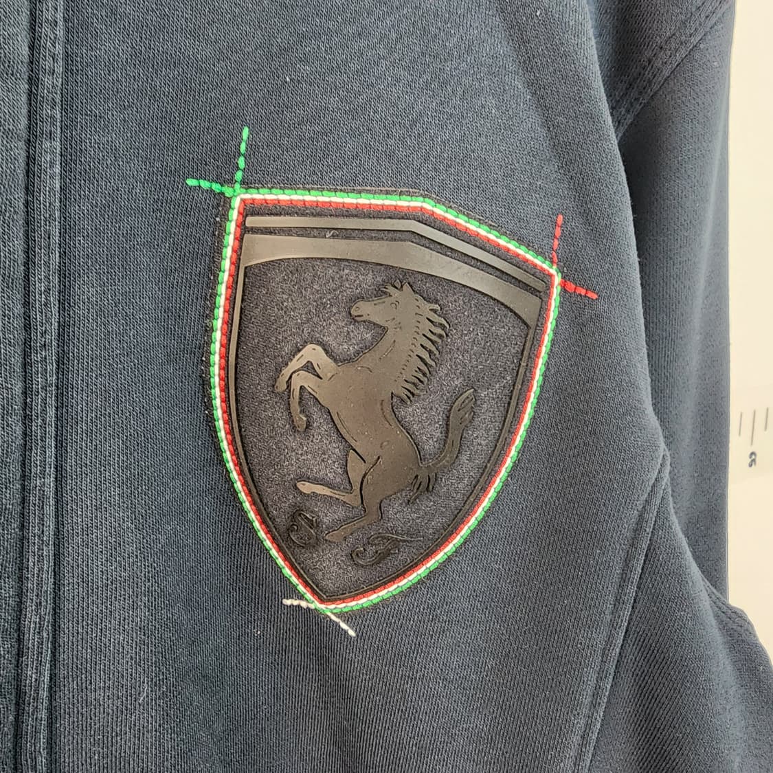 푸마x페라리 네이비 집업 자켓 상품이미지3