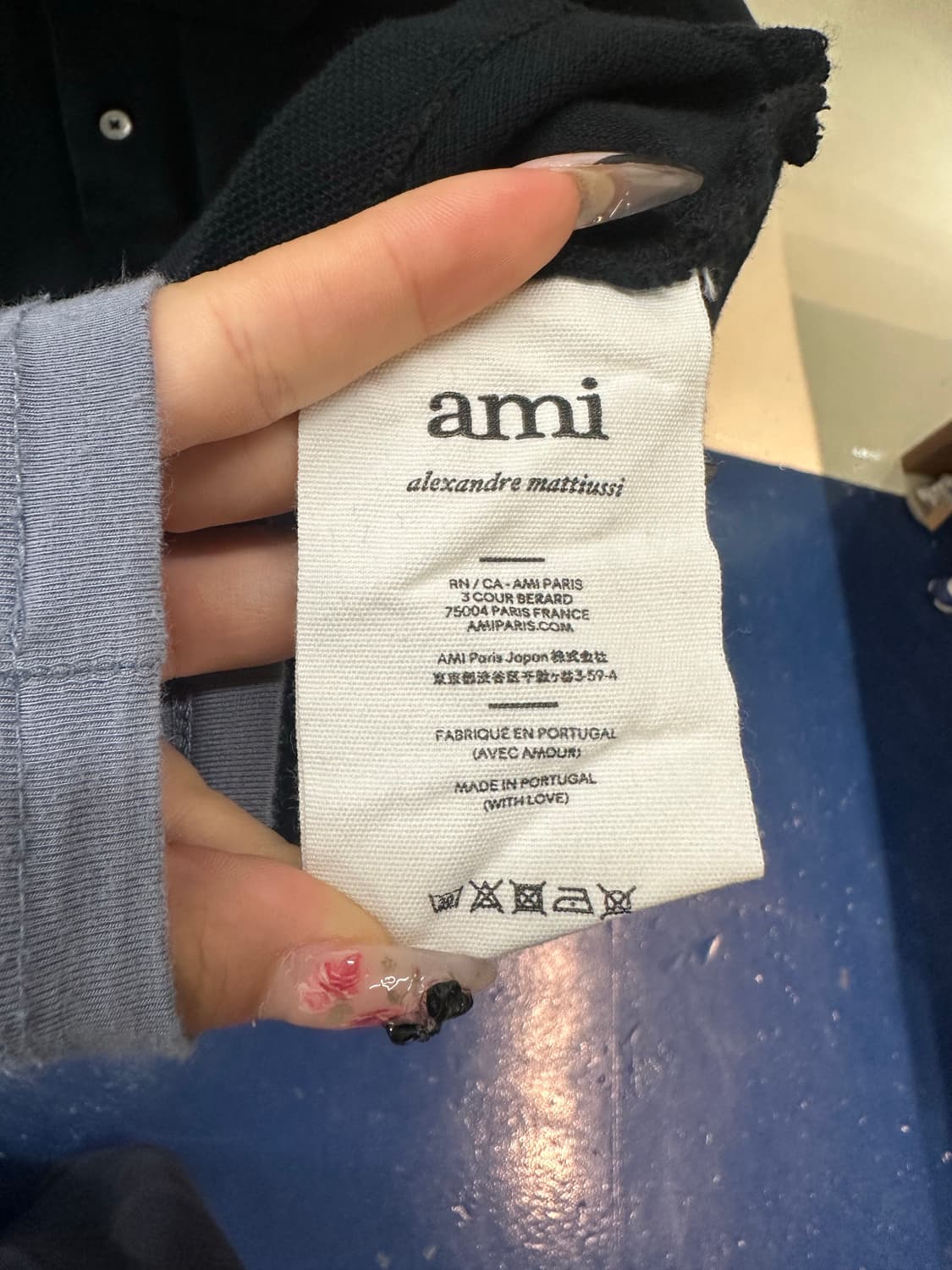 Ami 아미 반팔 카라티 상품이미지5