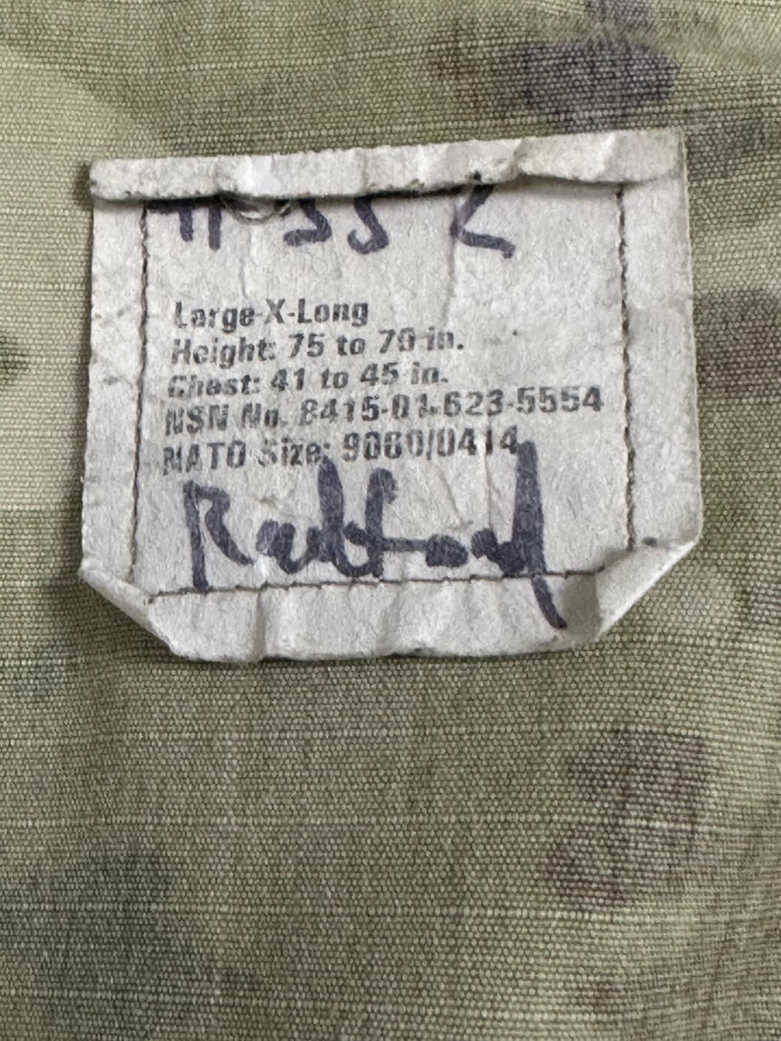 미군 OCP 멀티캠 전투복 상의 (L/XL) (XL) 상품이미지6