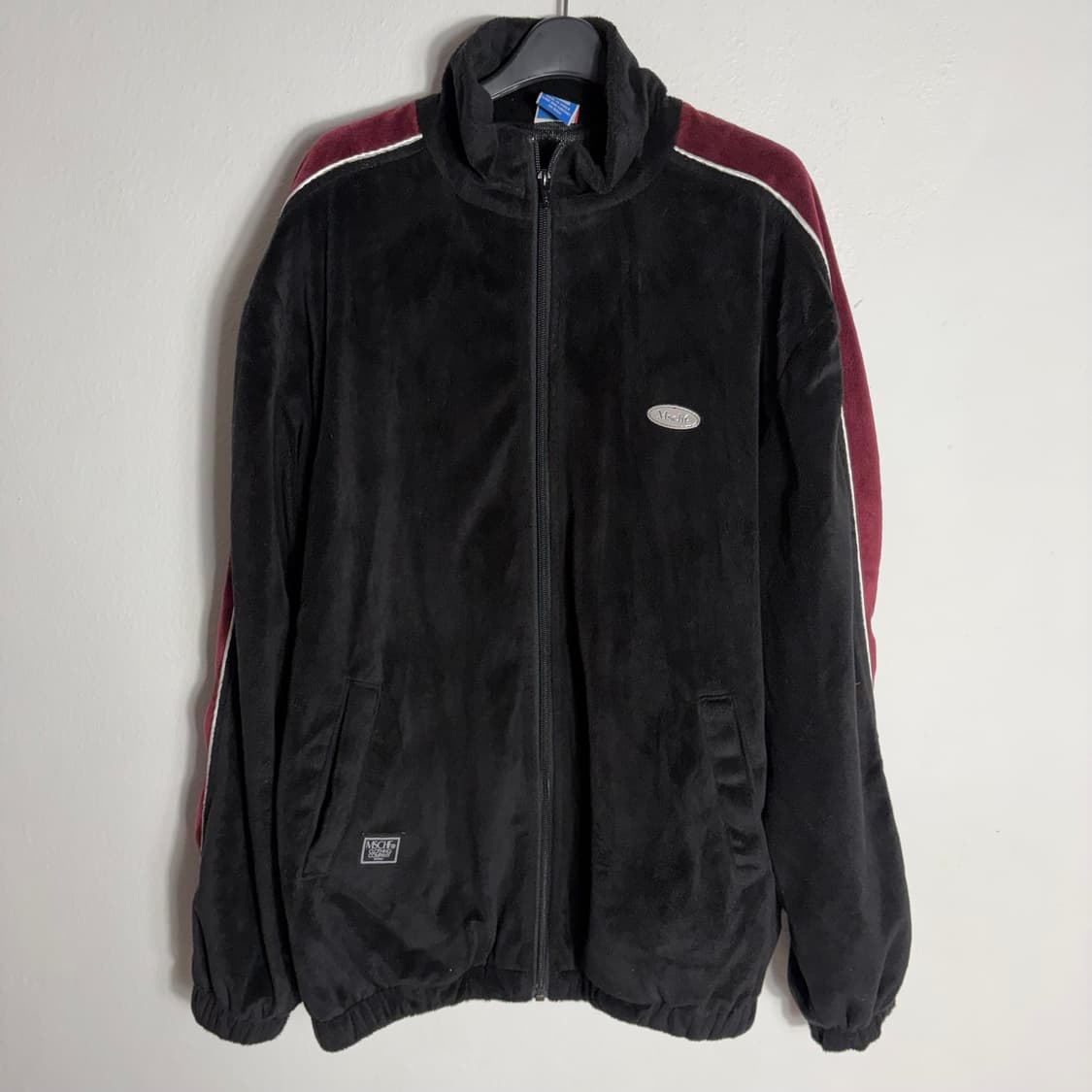 MSCHF 미스치프 벨루어  벨벳 트랙 자켓 블랙(Free) 상품이미지1