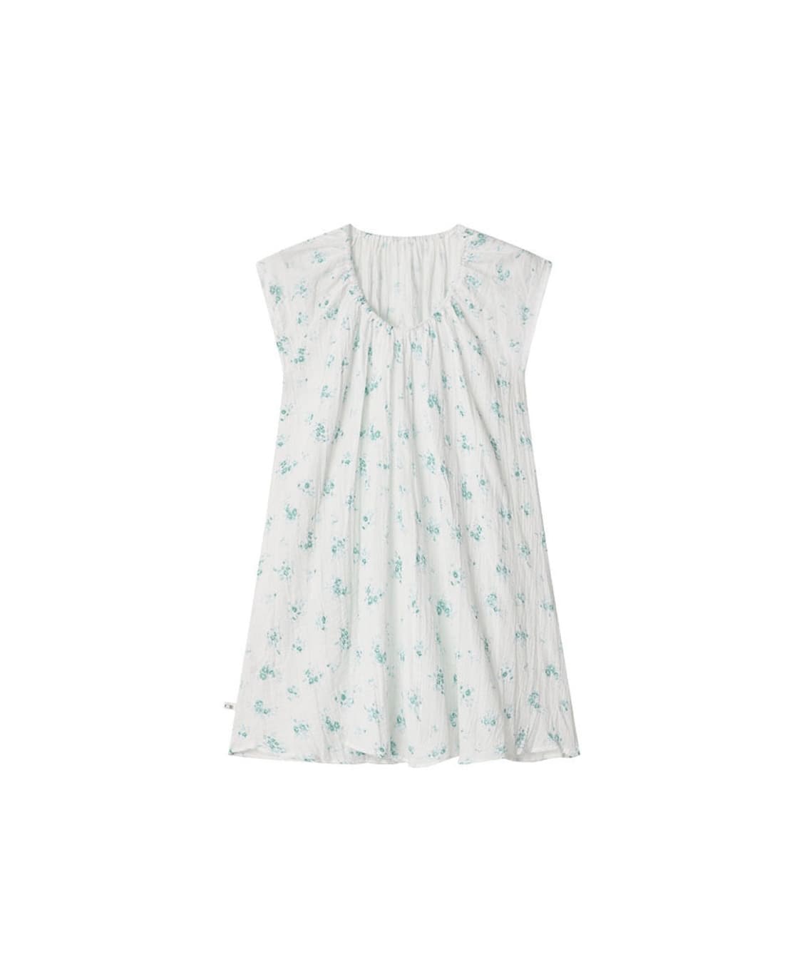 MONESI TOP DRESS MINT FLOWER 상품이미지1