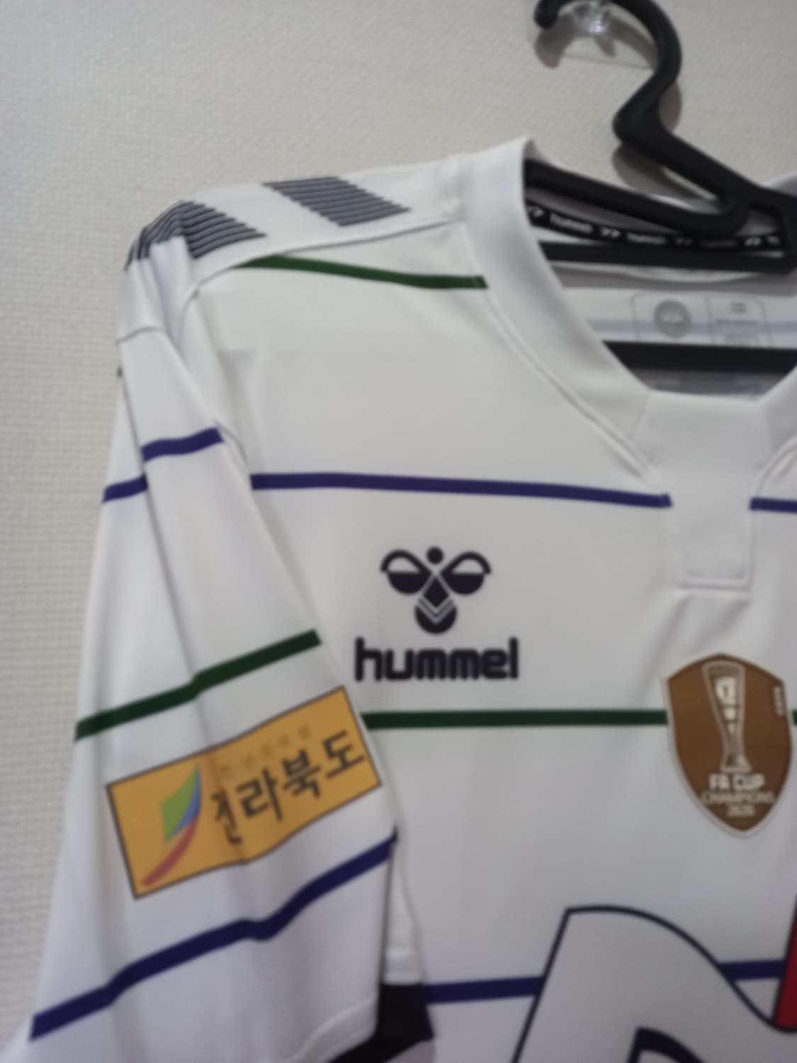 새상품급 전북현대 2021시즌 원정 유니폼 이승기 유니폼 110/XXL 상품이미지3