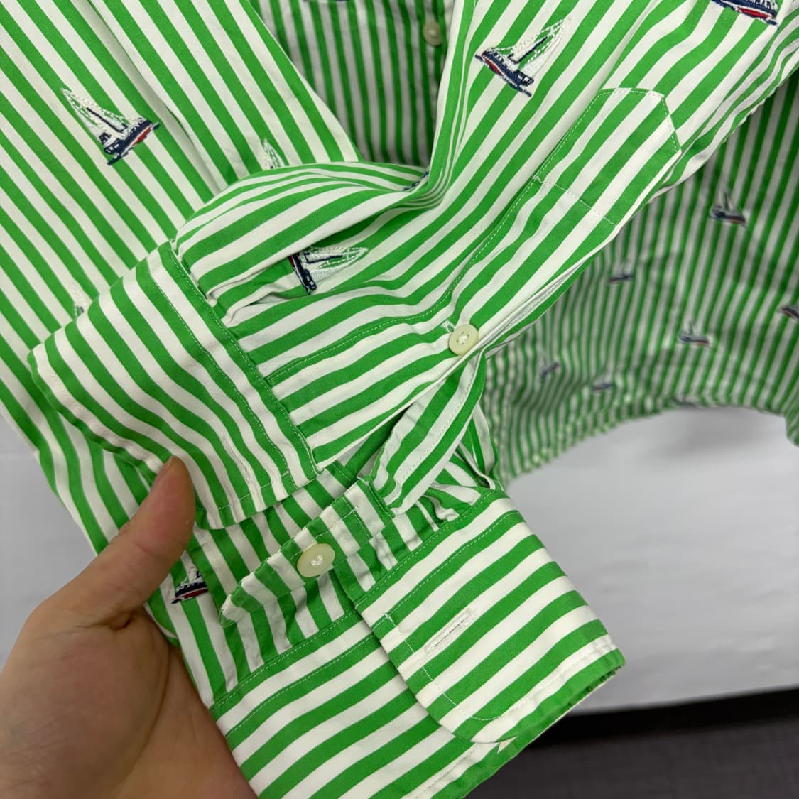 폴로 랄프로렌 요트패치 셔츠 상품이미지4