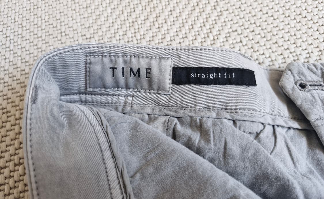 한섬 타임옴므 가먼트다잉 치노 팬츠  상품이미지1