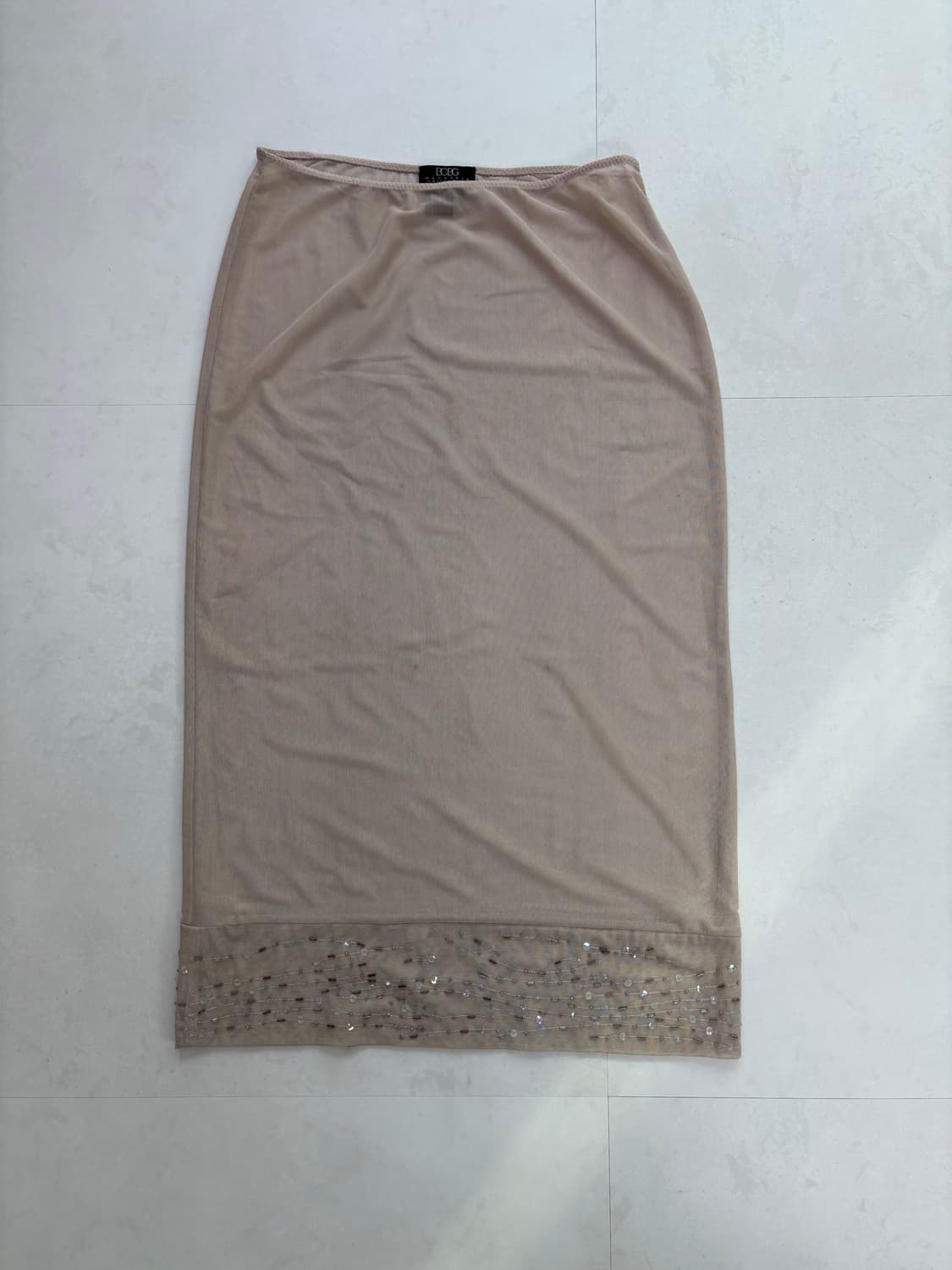 BEADED SHEER LAYERED SKIRT 상품이미지6