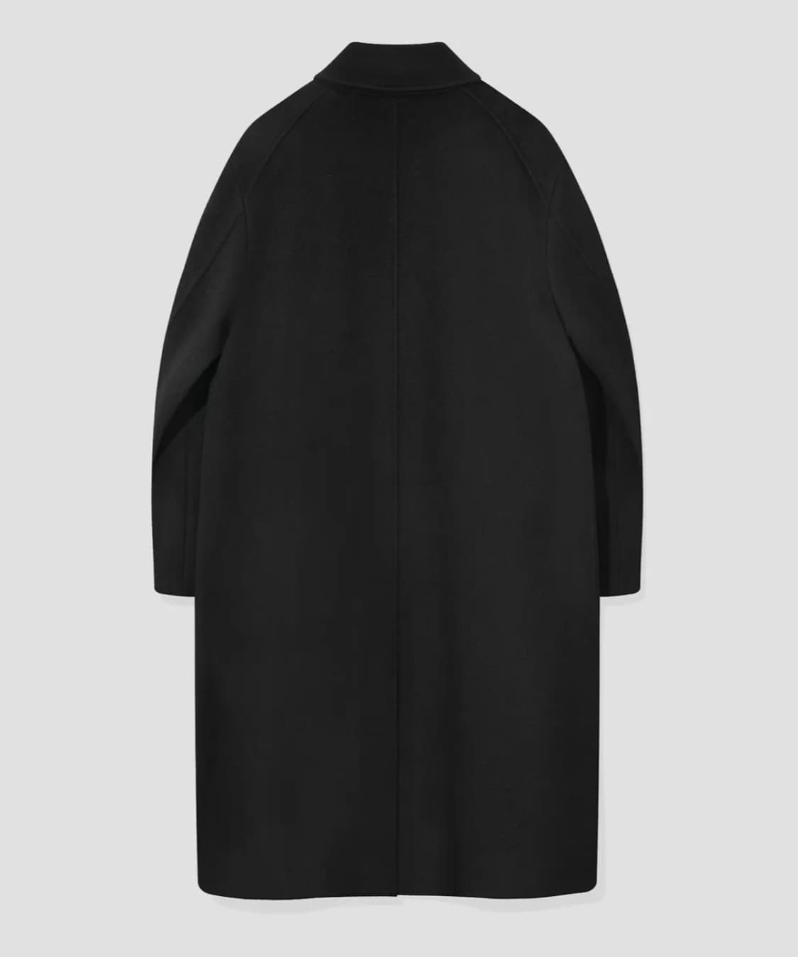 키뮤어 드레이프 울 캐시미어 블렌드 발마칸 코트 L 상품이미지2