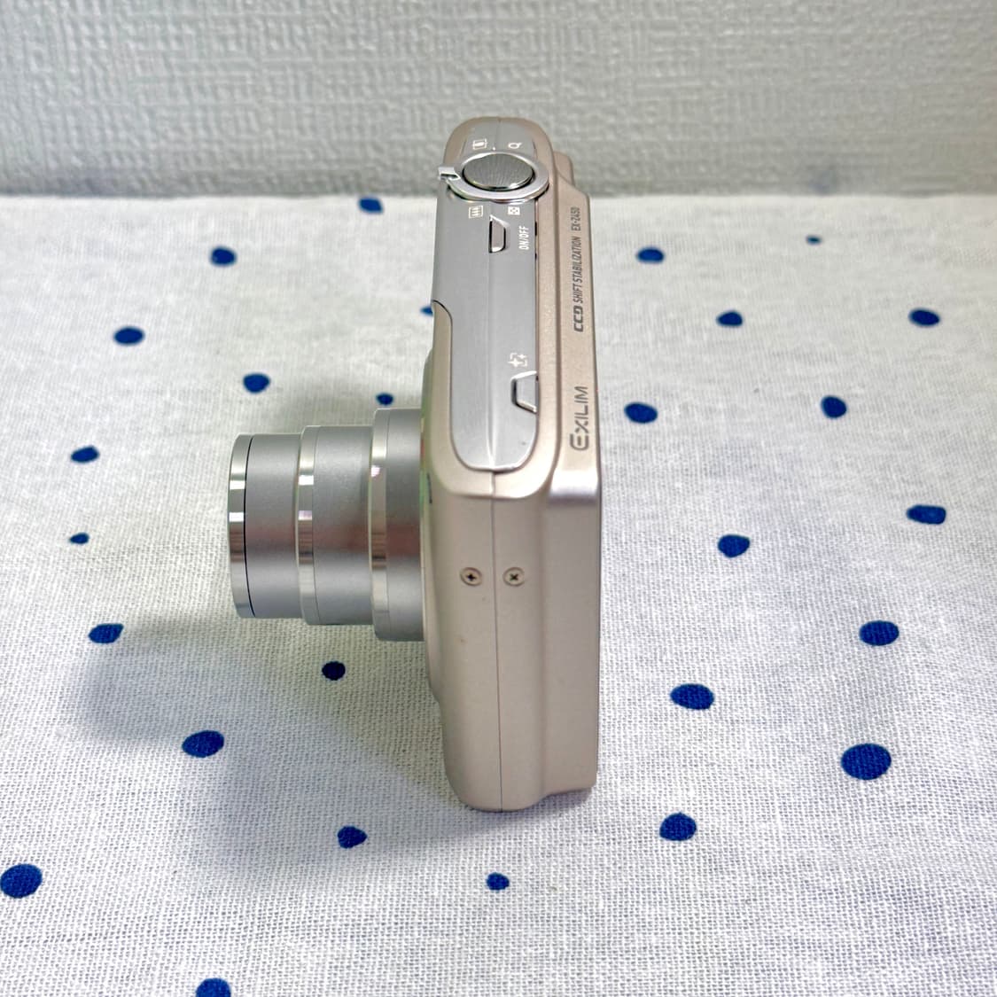 카시오 엑슬림 EX-Z450 샴페인 실버 빈티지디카 상품이미지6