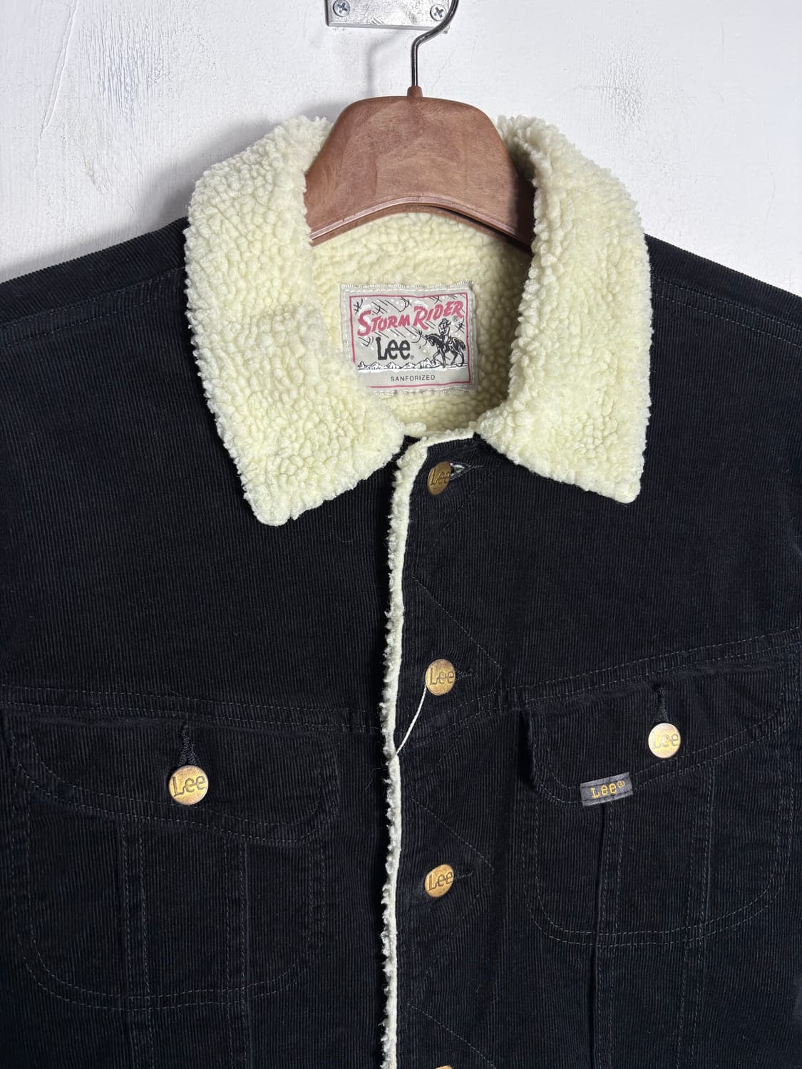 Lee 리 블랙 코듀로이 자켓 상품이미지4