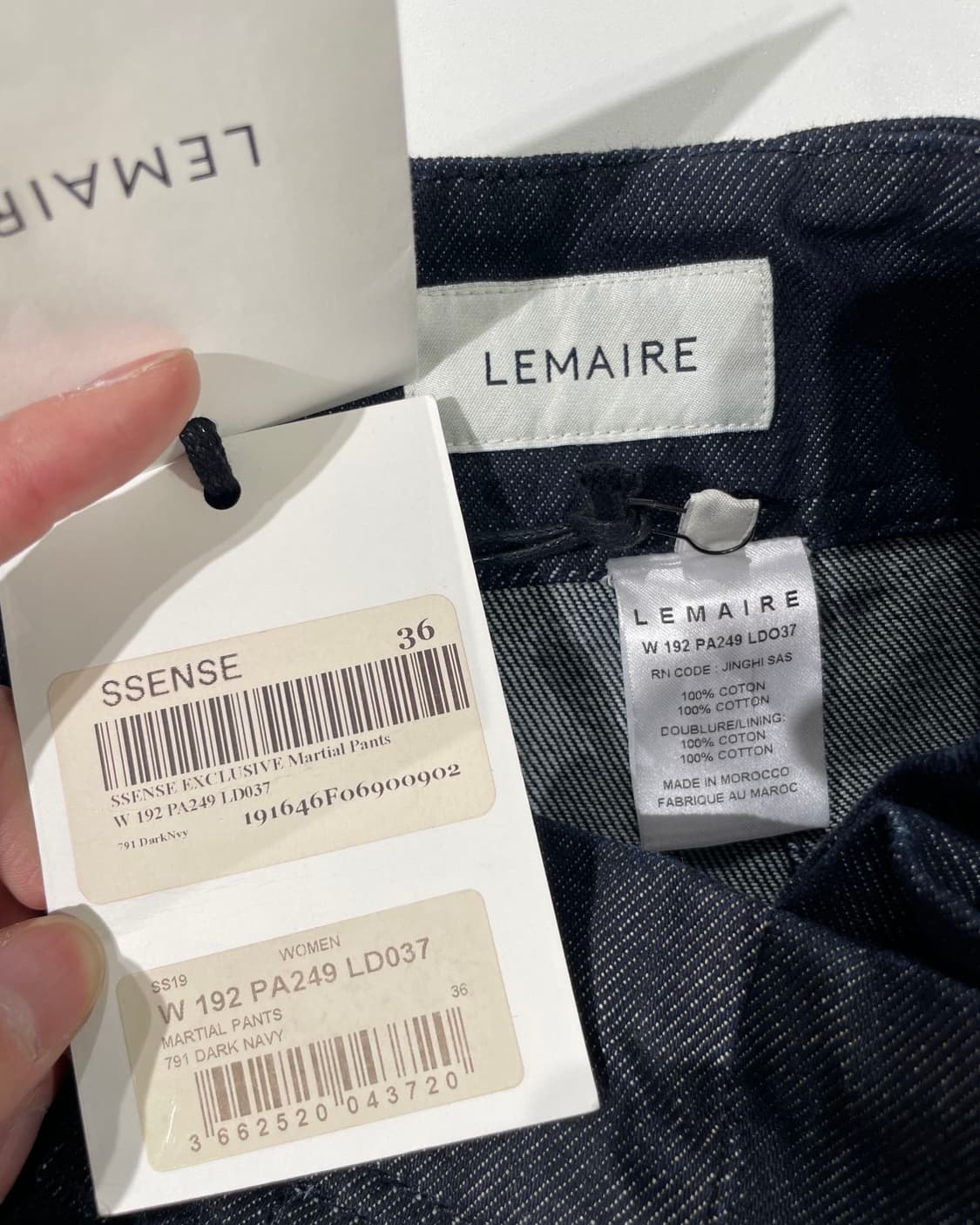 르메르 진청 마셜 데님 팬츠 상품이미지7