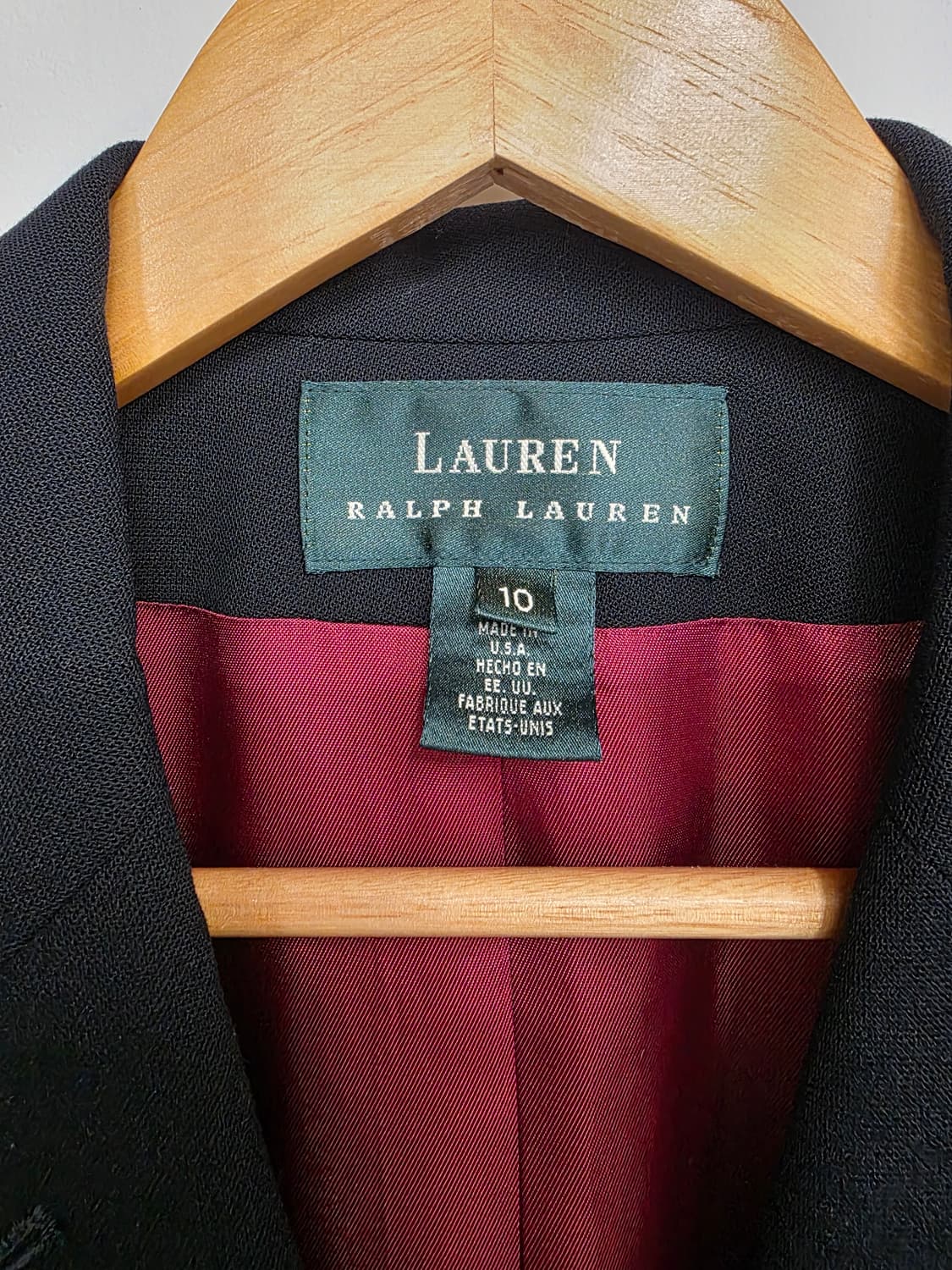 [10]90s 빈티지 랄프로렌 금장 블레이져 MADE IN USA 상품이미지2