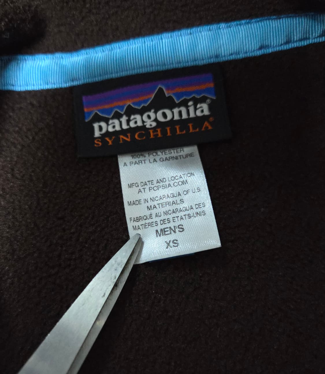 (XS,55)파타고니아 찐 브라운 신칠라 상품이미지4