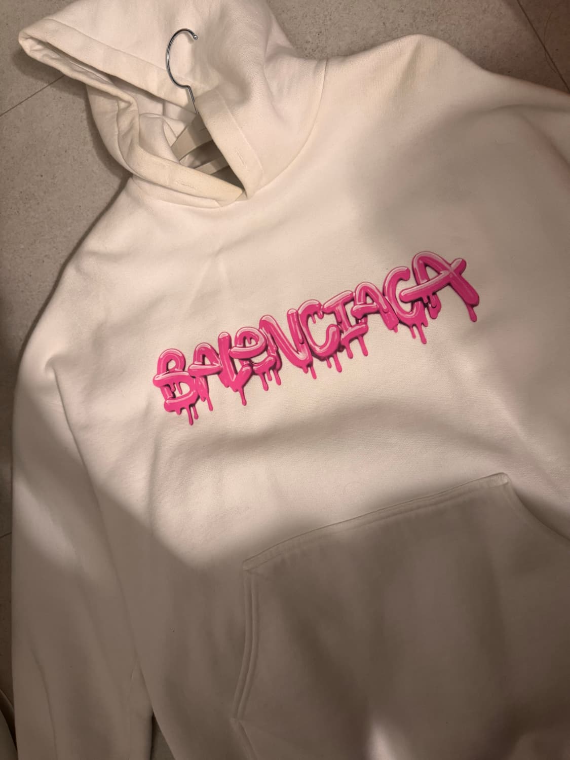 발렌시아가 슬라임 후드티 상품이미지2