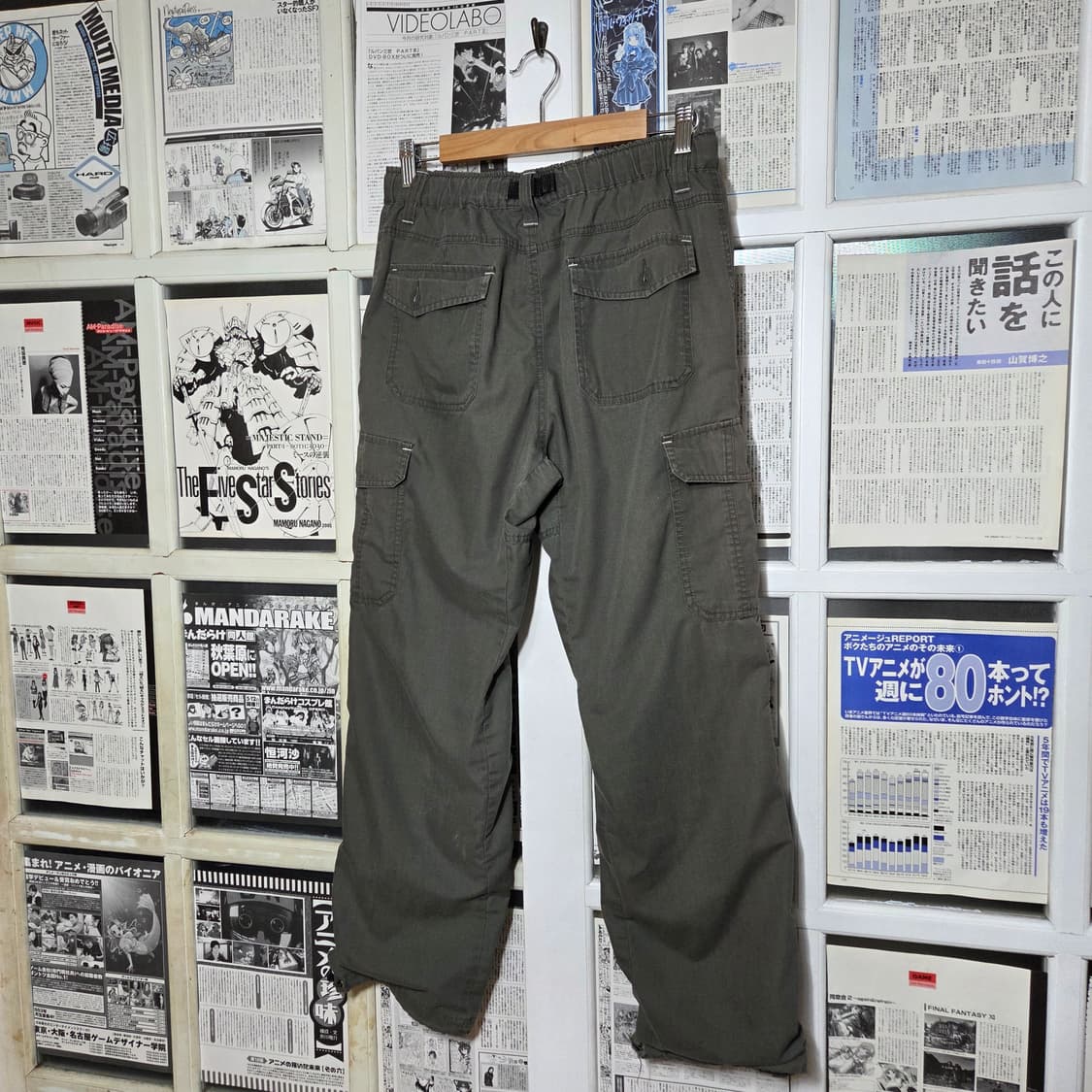 아웃도어 프로덕트 카키 카고 팬츠 상품이미지4