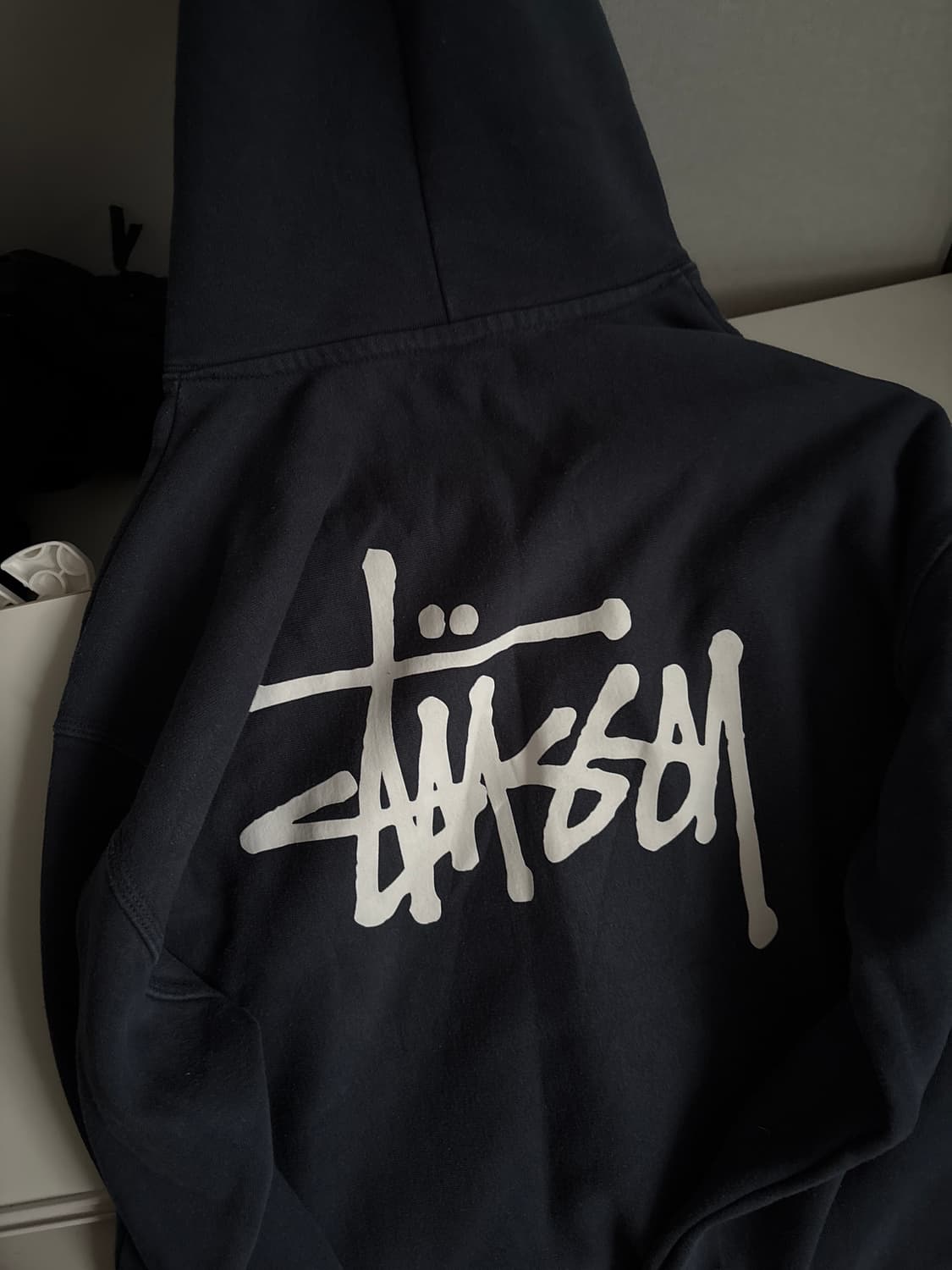 스투시 후드 네이비 상품이미지2