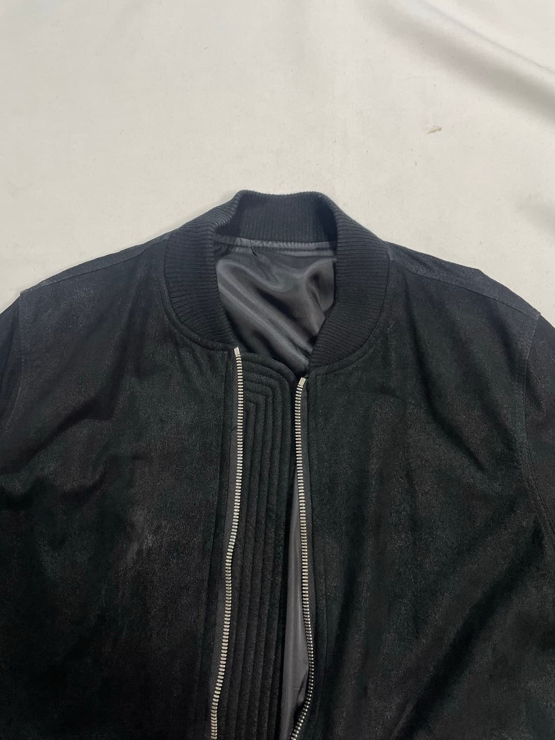 릭오웬스맛 스웨이드 마원 봄버  상품이미지4